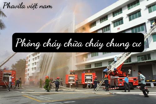 
Phòng cháy chữa cháy chung cư.