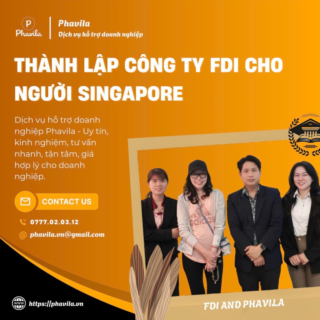 Hồ sơ thành lập công ty FDI tại Việt Nam